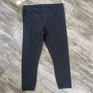 Prana Women’s XL Gray Yoga Leggings Athletic Stretch Pants Activewear